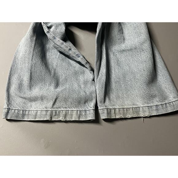 Madewell Jeans Womens 29 Light Wash Blue Low-Slung Cargo Denim Tapered Leg - Picture 14 of 14